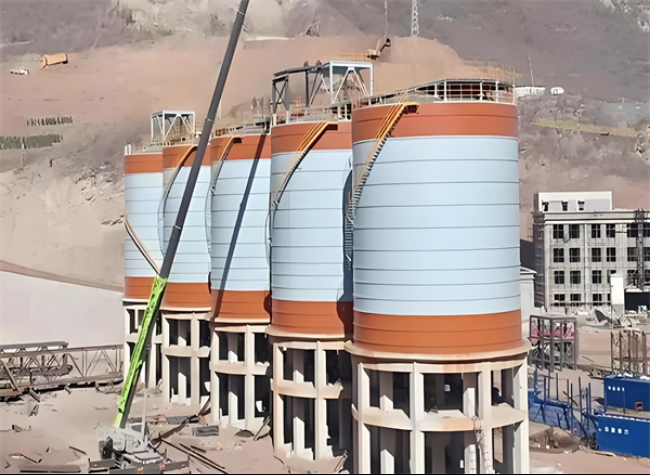 聂荣高架钢板仓